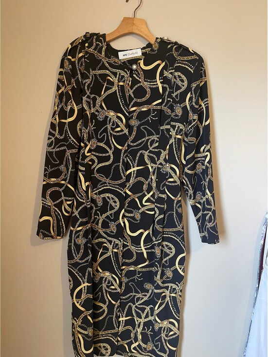 Dresses & Skirts - Vintage 90s NAUTICAL Dress Ms. Chaus extra large nautical office